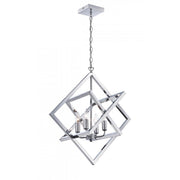LS-19889 Isidro 4-Lite Pendant, Chrome