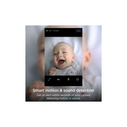 Roku CP1000R Smart Home Indoor Camera 360 deg SE - Wired Security Camera with Motion Detection and Tracking