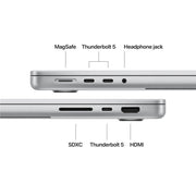 Apple 14-Inch MacBook Pro Laptop with M5 Pro Chip, 15-Core CPU, 16-Core GPU, 24GB Memory, 1TB SSD, Silver