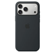 Apple iPhone 17 Pro Max Silicone Case with MagSafe, Black, Lightweight, Smooth Finish, MGFR4ZM/A