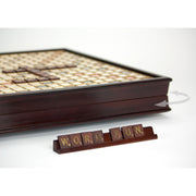 Winning Solutions WS20810 Scrabble Deluxe Wooden Edition with Rotating Game Board