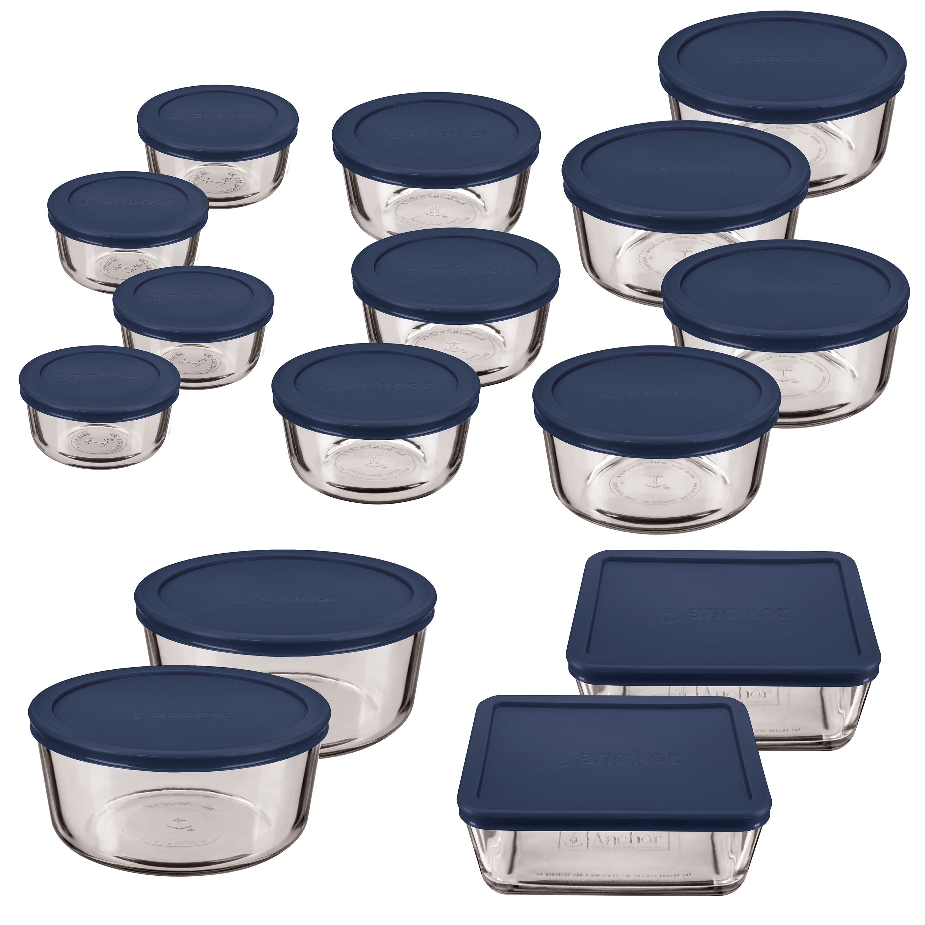 Anchor Hocking Food Storage Set, 30 Piece VIPOutlet