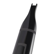 Remington Nose and Ear Hair Trimmer with Alloy Steel Blade, Detachable Head, Battery Powered, Black, NE3150