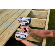 HART HPID26B 20-Volt Cordless Brushless Impact Driver Kit, (1) 20-Volt 2.0Ah Battery, Gen 2