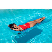 Cascade Oasis RF-FLAT-BL0-E Deluxe Water Sports Pool Float, Canary Blue