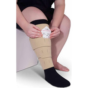 CircAid Juxtalite HD Lower Leg Compression Wrap, Adjustable 20-50 mmHg, Small Short, Beige