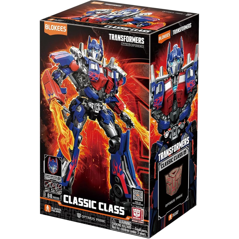 BLOKEES 71157 Transformers Classic Class 09 Optimus Prime Transformers ...