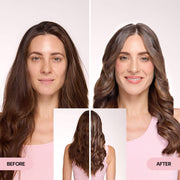 L'ange Hair Le Curl Titanium Curling Wand, 1.25-Inch Clip-Free Barrel, Pink, All Hair Types, Professional Styling Tool