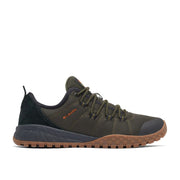 Columbia Fairbanks Low Men's Hiking Shoes, Breathable Mesh Upper, Omni-Grip Traction, Deep Olive Desert Sun, Size 9, 182637