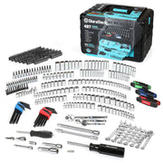 Hang Zhou Great Star Industrial DTMTSS497 DURATECH 497-Piece Mechanics Tool Set with SAE/Metric Sockets and 90-Tooth Ratchet in 3 Drawer Toolbox