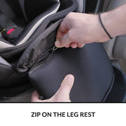 Evenflo Gold Revolve360 Extend All-in-One Rotational Car Seat with SensorSafe, Onyx Black, 4-120 lbs