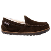 Minnetonka Moccasins Tempe Pile-Lined Slippers for Ladies - Chocolate - 8M