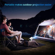 Kothab Nostalgic 4K Projector with Retro Gaming Console, 20,000+ Built-in Games, 2 Wireless Controllers, White