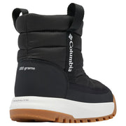 Columbia Snowtrot Mid Boots for Kids - Black/Sea Salt - 5 Kids