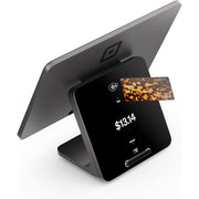 Square Incorporated Register 2nd Generation POS Terminal, Dual Touchscreens, Built-In Software, IP54 Durable, Graphite