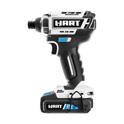 HART HPID25B 20-Volt Brushless Impact Driver Kit (1) 20-Volt 2.0Ah Lithium-ion Battery