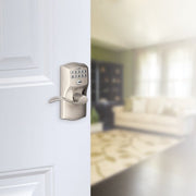 Schlage FE595 CAM 619 ACC Camelot Keypad Entry with Flex-Lock Satin Nickel