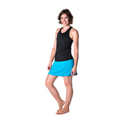 Skirt Sports Racecation Athletic Skirt, Lightweight Moisture-Wicking Fabric, UPF 50+ Sun Protection, Aquamarine, Large, 7718-475