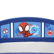 Delta Children Bb87067sm Marvel Spider-Man Plastic Toddler Bed, Blue (Mattress sold separately)