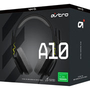 Astro Gaming 939-002045 A10 Gen 2 Wired Stereo Over-the-Ear Gaming Headset for Xbox/PC W/Flip-to-Mute Microphone, Black