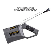American Outdoor Brands Caldwell ClayCopter Rip-Launcher Handheld Pull-Cord Target Launcher Portable Grey Throws Single or Double Targets up to 80 Yards 1237307