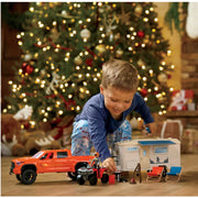 Bass Pro Shops Toyota Tundra Open Range Camper Playset Toy with Licensed Truck and Camper