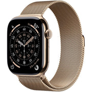 Apple Watch Gen 11 Series 11 Cell 46mm Gold Titanium - Gold Milanese Loop MFD74LW/A