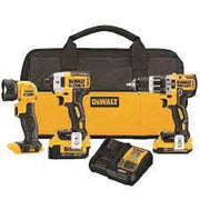 DEWALT DCK379D2 3-Tool 20-Volt Max Brushless Power Tool Combo Kit with Soft Case (2-Batteries and charger Included)