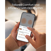 Eufy Wearable Breast Pump S1 Pro with HeatFlow Technology, Heated Hands-Free, Wireless Charging Case, App-Controlled, Hospital-Grade Suction, Tan, T8D04