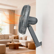 Taurus AIR2GO Tropicano 2-in-1 Fan and Heater, 1500W Power, 3-Blade Metal Propeller, Triple Safety System, Remote Control, Gray