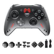 BEITONG BTP-T9 Zeus 2 Optical Micro Switches Elite Game Controller for PC Switch Mobile, Keys Modular(Black)