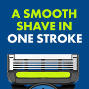 Gillette Labs Cowboys Licensed Cartridge Razor with 5 Blades, Exfoliating Bar, Precision Trimmer, Magnetic Stand, Black, 1 Handle, 4 Blade Refills, 94893986