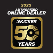 Kicker CS-Series 6-3/4-Inch 2-Way Coaxial Car Speakers with Polypropylene Cones and Neodymium Tweeters, Pair, 46CSC674