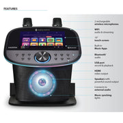The Singing Machine Pulse Karaoke-Premium Wi-Fi Karaoke System