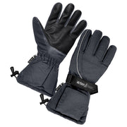 ActionHeat AA Battery Heated Snow Gloves for Men - Gray