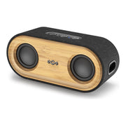 House of Marley Get Together 2 Mini Portable Bluetooth Speaker, 20W, IP67 Water Resistant, Brown, 15-Hour Battery Life