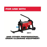 Milwaukee 48-53-2852 All Purpose Open Wind Sectional Drain Cleaning Cable 7/8 in. x 15 ft.