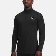 Under Armour 6005299 Packaged Base 4.0 Quarter-Zip Athletic Sweatshirt, Black, 3XL