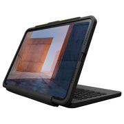 ZAGG Rugged Book Keyboard Case for iPad Pro 11-inch M4 and M5, Backlit Laptop-Style Keys, Multi-Device Pairing, Detachable Keyboard, 6.6 Feet Drop Protection, Black
