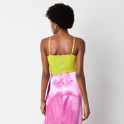 Project Prom Sleeveless Girls-Juniors Bodysuit - EVENING PRIMROSE 9