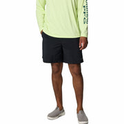 Columbia PFG Backcast IV Water Shorts, Men's Athletic Shorts, Quick-Dry Nylon, Omni-Shade UPF 50, Omni-Shield, Black, XXL, 6 Inseam, 209473