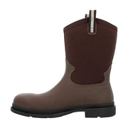 The Original Muck Boot Company Chore Western Alloy Toe Waterproof Work Boots for Men, Brown, Size 13 MCHWM91