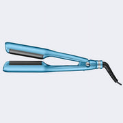 BaBylissPRO Nano Titanium Compact Ionic Deep Waver Hair Waving Iron, Blue, 3 Heat Settings, Ultra-Lightweight Design, BNTMDWUC
