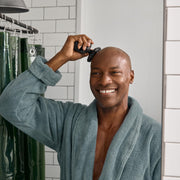 MANSCAPED Dome Shaver PLUS Mens Head Shaver, Four Double-Track Rotary Blades, SkinSafe and FlexAdjust Technology, Waterproof, Cordless, Black