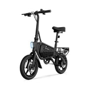 Jetson JBLTPM-BLK Bolt Pro Max Electric Folding Bike with 14 Inch Wheels, 15.5 MPH Speed, Black