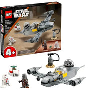 LEGO 6527531 Star Wars: The Mandalorian Mando and Grogu's N-1 Starfighter Building Toy 75410