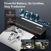 Janolia Wireless Portable Thermal Tattoo Printer Machine with 2.24