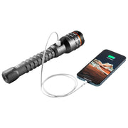 NEBO NEB-FLT-1026 Davinci 3200L Flashlight, 3200 Lumen Flashlight with Power Bank and Push Button Mode Selector