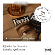 Fazit sprinkled-speckles Gold Glitter Eye Wing Makeup Patches, Waterproof, Sweat-Proof, 12 Count