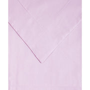 Superior Cotton Percale 300 Thread Count Lightweight Duvet Cover Set, Solid Lilac, Full/Queen